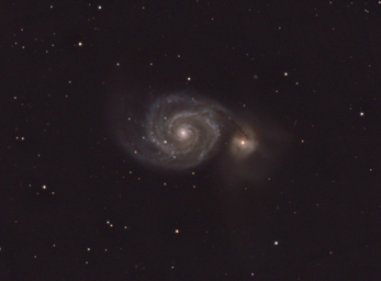 20200425-20200503 Messier 51, or Whirlpool Galaxy